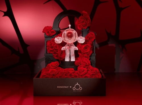 roseonly攜手泡泡瑪特推出 愛(ài) 無(wú)畏 限定系列聯(lián)名產(chǎn)品